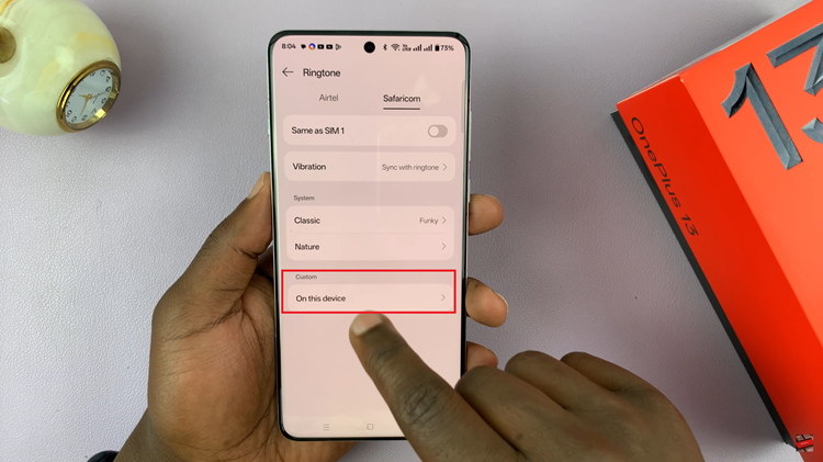 How To Change Ringtone On OnePlus 13