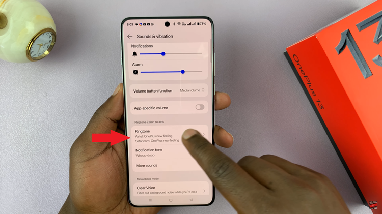 How To Change Ringtone On OnePlus 13