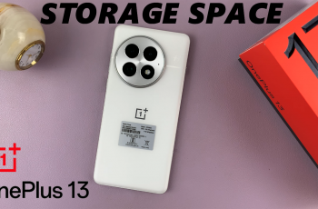 How To Check Storage Capacity On OnePlus 13