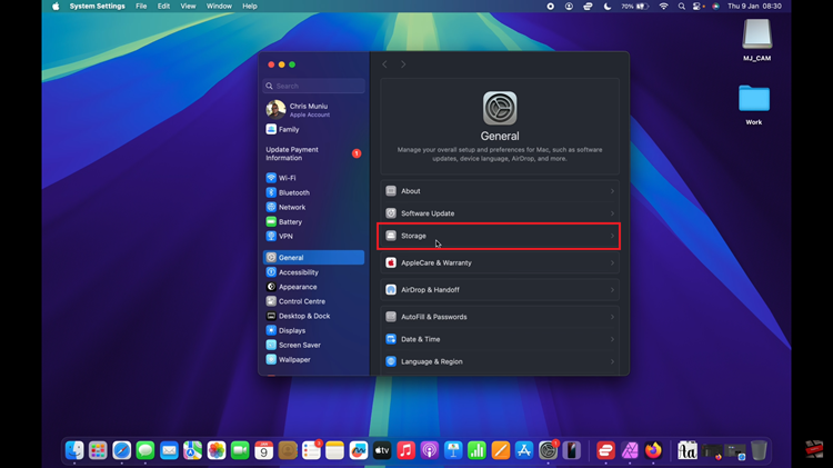 How To Check Storage Space On Mac