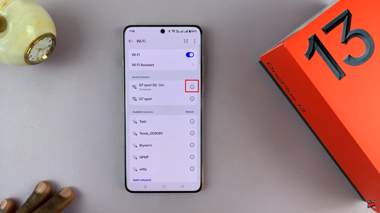 How To Completely Unpair From WiFi Network On OnePlus 13