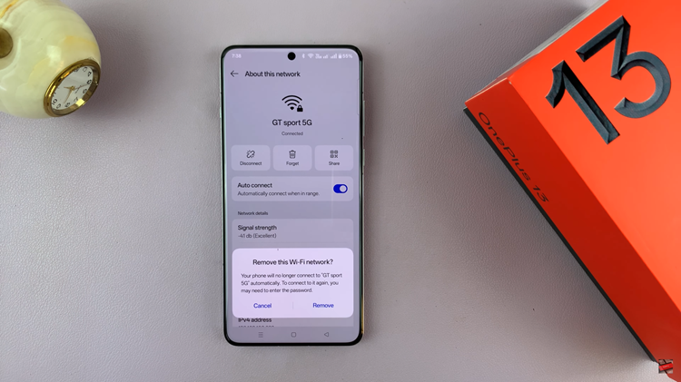 How To Completely Unpair From WiFi Network On OnePlus 13