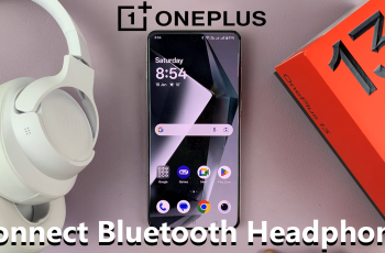 How To Connect Bluetooth Headphones To OnePlus 13