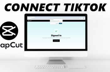 How To Connect TikTok To CapCut Desktop