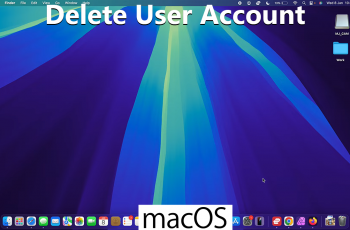 How To Delete A User Account On Mac