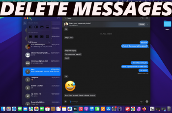 How To Delete Messages From Your Mac