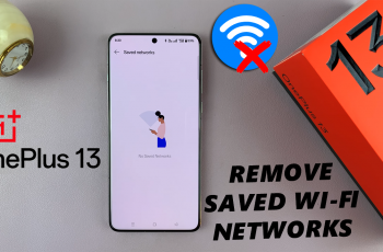 How To Delete Saved Wi-Fi Networks On OnePlus 13