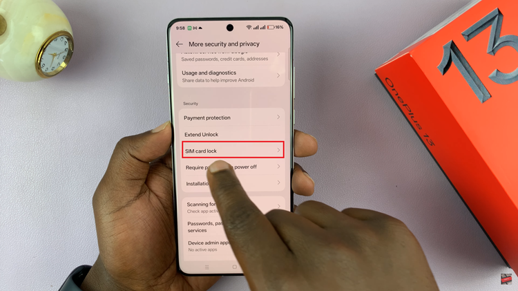 How To Disable SIM PIN On OnePlus 13