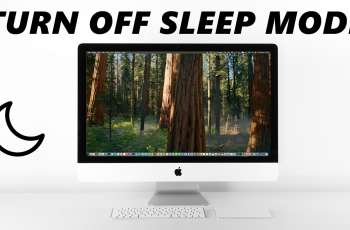 How To Disable Sleep Mode On Mac