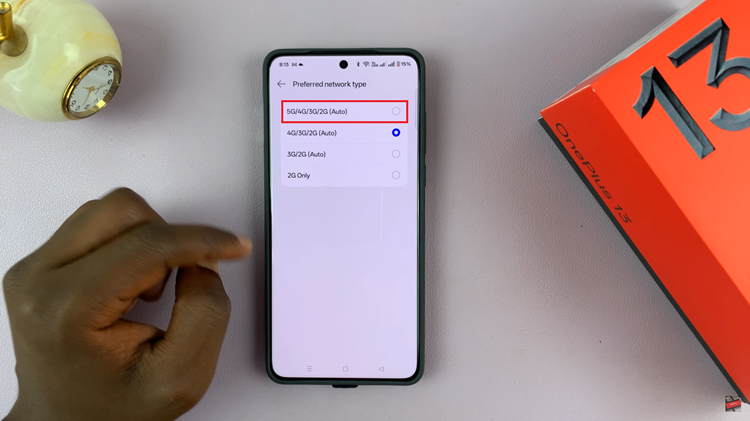 How To Enable 5G On OnePlus 13