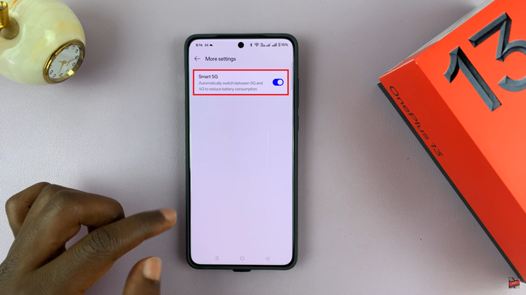 How To Enable 5G On OnePlus 13