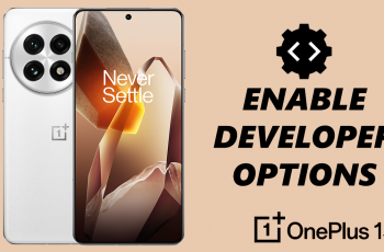 How To Enable Developer Options On OnePlus 13