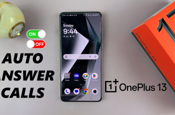 How To Enable & Disable Auto Answer Calls On OnePlus 13