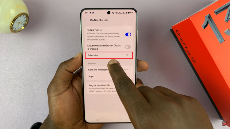 How To Enable & Disable Do Not Disturb Mode On OnePlus 13