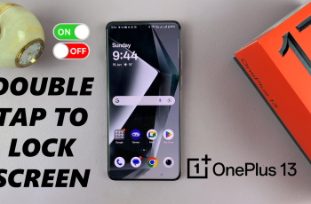 How To Enable & Disable Double Tap To Lock Screen On OnePlus 13