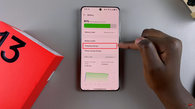 How To Enable & Disable Fast Charging On OnePlus 13