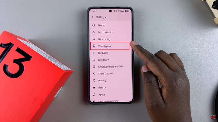 How To Enable & Disable Voice Typing On OnePlus 13
