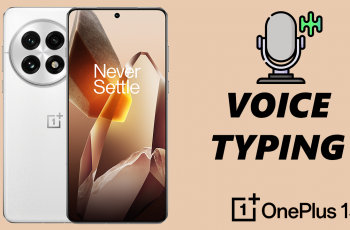 How To Enable & Disable Voice Typing On OnePlus 13