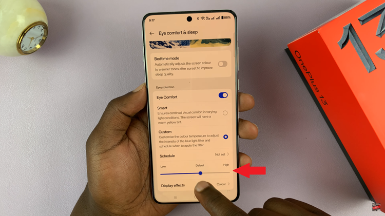 How To Enable Eye Comfort (Blue Light Filter) On OnePlus 13