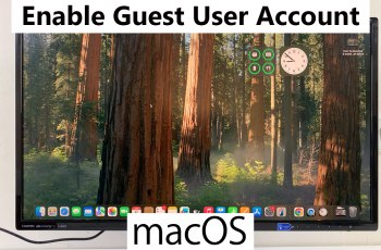 How To Enable Guest User Account On Mac