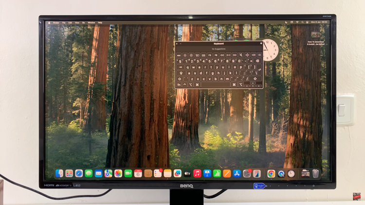 How To Enable On-Screen Virtual Keyboard On Mac