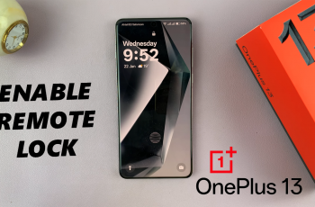 How To Enable Remote Lock On OnePlus 13