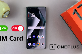 How To Enable / Disable A SIM Card On OnePlus 13
