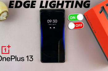 How To Enable / Disable Edge Lighting On OnePlus 13