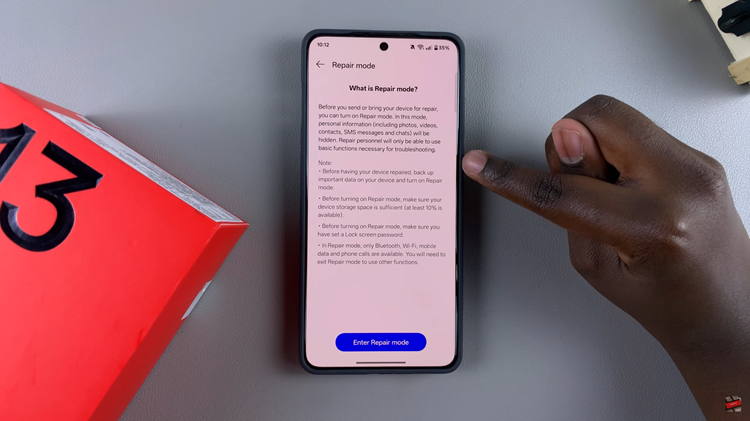 How To Enter & Exit Repair Mode On OnePlus 13