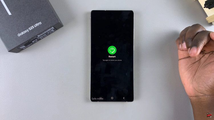 How To Exit Safe Mode On Samsung Galaxy S25 & S25 Ultra
