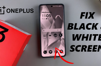 How To FIX Black & White Screen On OnePlus 13