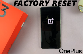 How To Factory Reset OnePlus 13 (Full Guide)