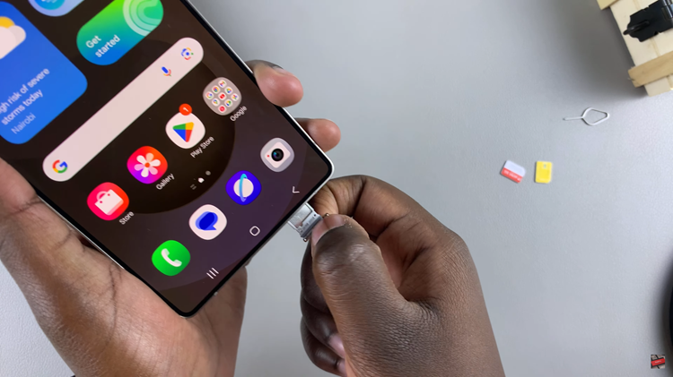 How To Insert SIM Card On Samsung Galaxy S25 & S25 Ultra