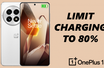 How To Limit Charging To 80% On OnePlus 13