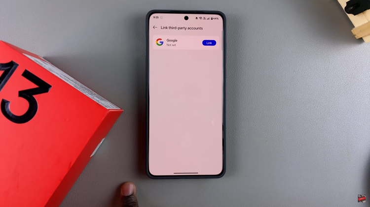 How To Link Google & OnePlus Account On OnePlus 13