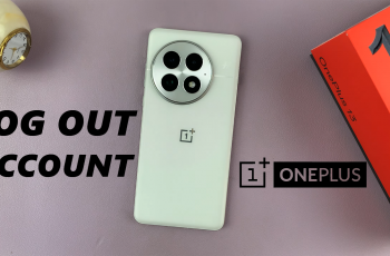 How To Log Out Of OnePlus Account On OnePlus Phone