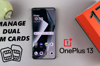 How To Manage SIM Cards On Dual SIM OnePlus 13