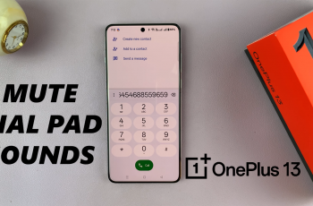 How To Mute Dial Pad Tone On OnePlus 13