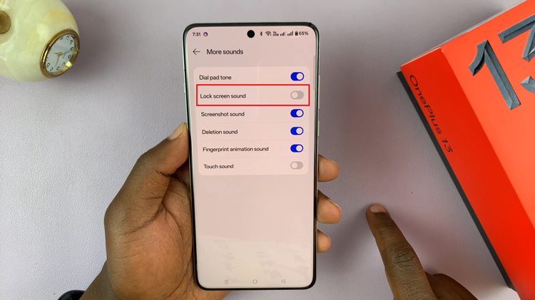 How To Mute & Unmute Lock Screen Sound On OnePlus 13