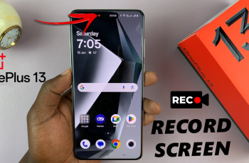 How To Record Screen On OnePlus 13