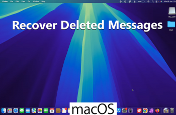 How To Recover Recently Deleted Messages On Mac