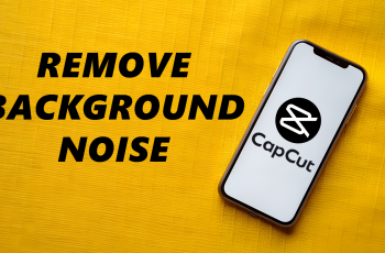 How To Remove Background Noise In CapCut