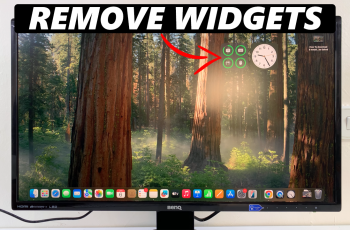 How To Remove (Delete) Widgets From Mac