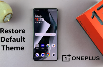 How To Restore Default Theme On OnePlus 13