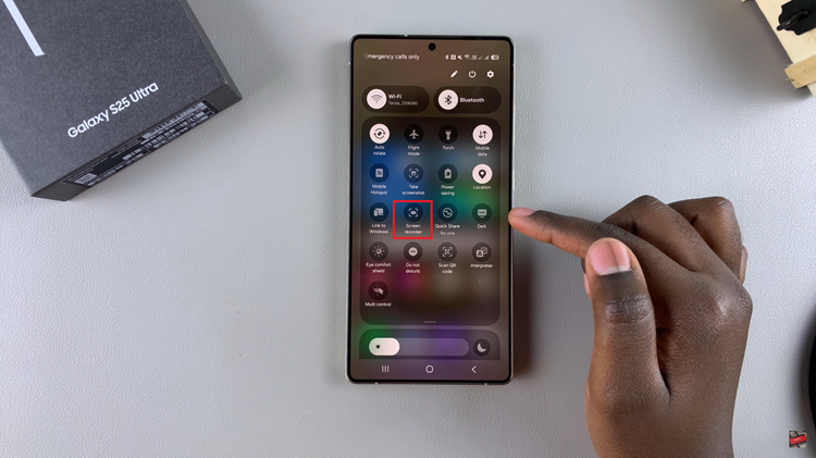 How To Screen Record Samsung Galaxy S25 & S25 Ultra