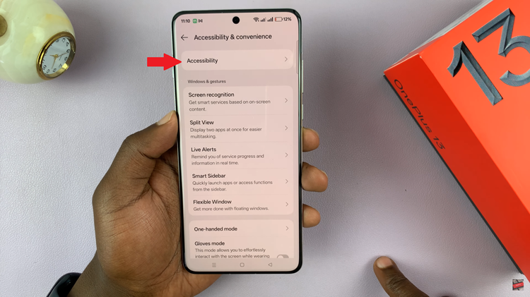 How To Show & Hide Accessibility Button On OnePlus 13