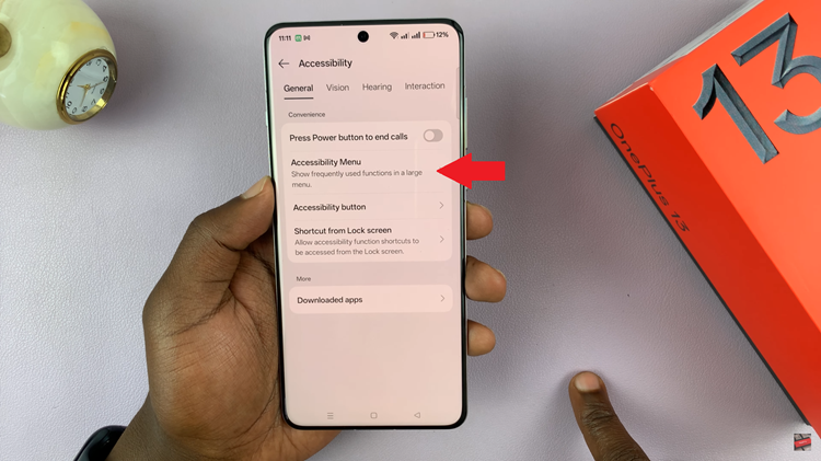 How To Show & Hide Accessibility Button On OnePlus 13