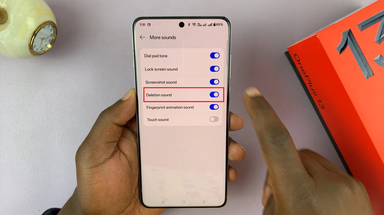 How To Turn ON & OFF Deletion Sound On OnePlus 13