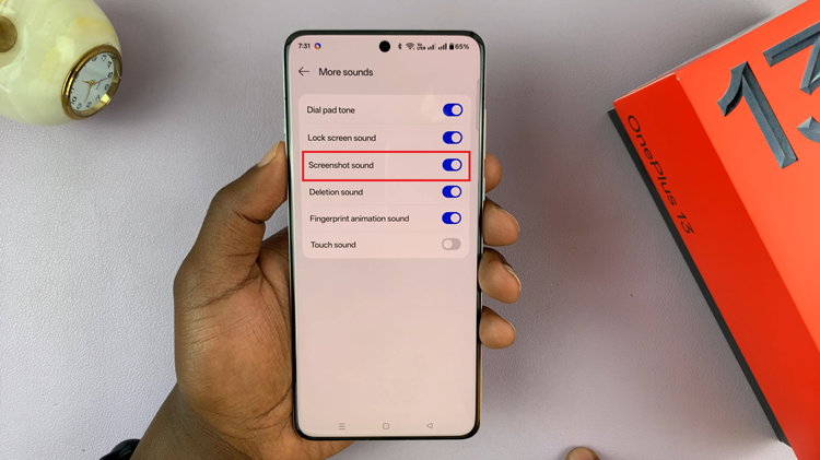 How To Turn ON & OFF Screenshot Sound On OnePlus 13