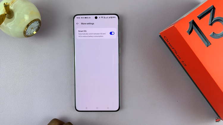 How To Turn ON & OFF Smart 5G On OnePlus 13